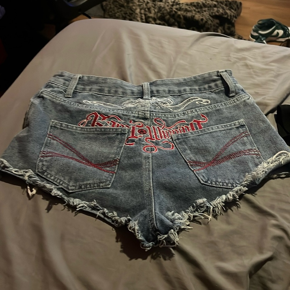 Shein/ Romwe Grunge Denim Shorts
